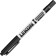 Construction marker Lekon Duo 12281, permanent, felt, bilateral, 0.5 - 1 mm