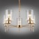 Suspended chandelier Dronero E27 300W