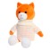 Soft toy "Cat Marta in felt boots and sweater", 25 cm