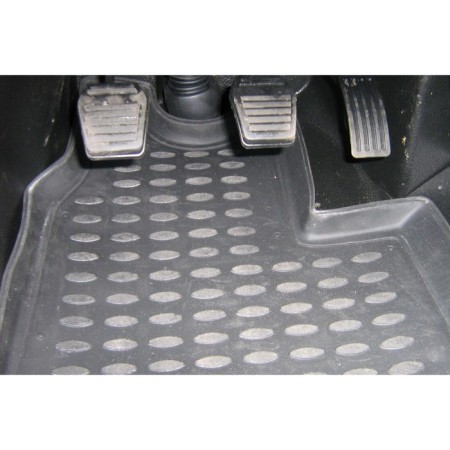 Коврики в салон FORD Transit, 2 части, МКПП 2006-2014, (полиуретан)-4
