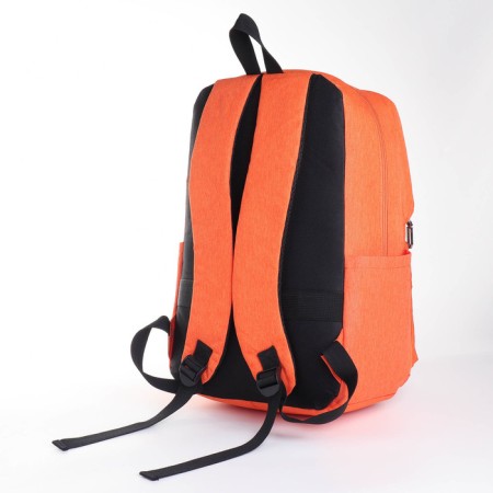 School backpack from lightning textiles, Fulldorn, 4 pockets, Orange color-3
