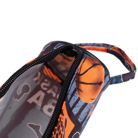 School Penal Tubul at the Basketbol zipper, mix-4