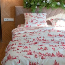New Year. Bed linen 