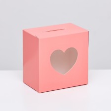 Box the team, pink, 10 x 10 x 6.5 cm