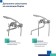 MILARDO DUPLEX DUPSB00M01 sink mixer, two -welfare, pour height 195 mm, chrome 50494