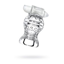 Masturbator Unrealistic Lingam byfa Shakti, TPE, Transparent, 9 cm