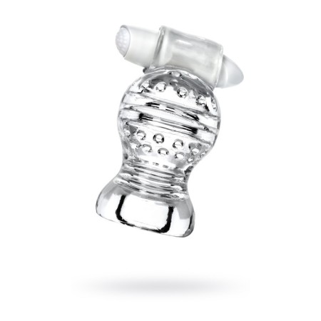 Masturbator Unrealistic Lingam byfa Shakti, TPE, Transparent, 9 cm