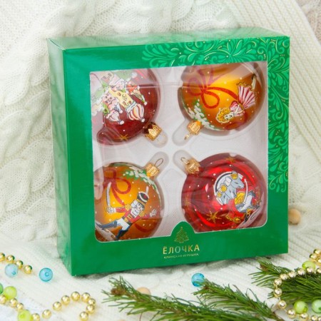 Set "Nutcracker" (set 4pcs) D-7.5 cm-1