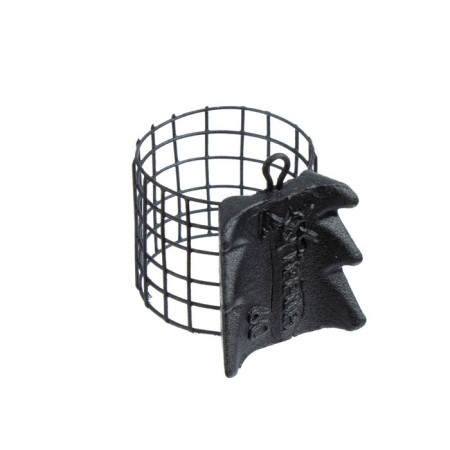 Metallic feeder X-Feeder ME Alligator M Grid, Matt Black, 60 g, 28 ml-1