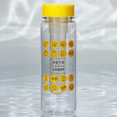 Water bottle "Summer, Sun, Sport", 500 ml-1