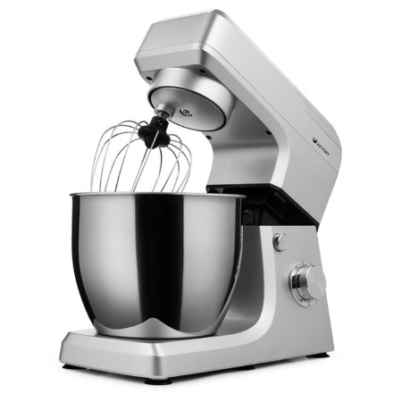 Mixer KitFort KT-1339-1, Planetary, 1200 W, 1.5 l, 6 speeds + impulse, silver-4