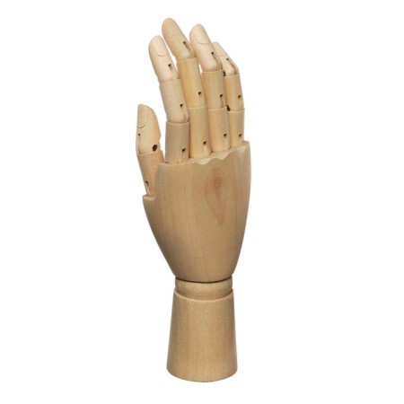 Model wooden hand female right 25cm