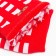 Noski children's terry, red/white color, size 16
