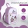 Baby backpack on lightning, lilac color