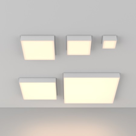 Technical C067CL-L96W3K, LED, 90W, 60x60x5.8 cm, 9200lm, white color, white color-2