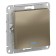 Switch Se Atlasdesign, 10 a, 1 key, with backlight, CX.1A, mechanism, champagne color