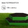 The flowerbed is galvanized, 2 tiers, d = 60–80 cm, h = 30 cm, bright green, Greengo