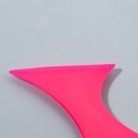 Makeup stencil, 15 × 4.5 × 0.7 cm, pink color-1