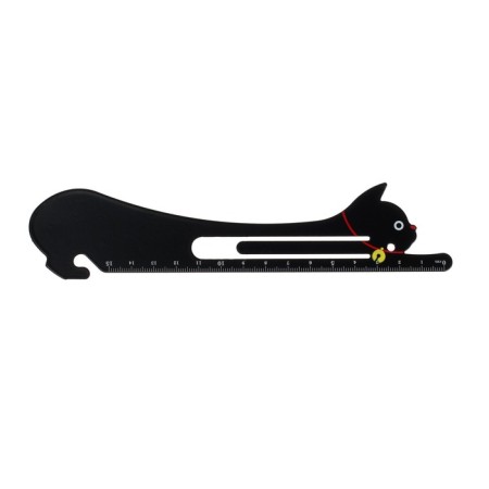 Metal steel line (spring stainless) 15 cm Devente Cat, black-1