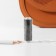 The threads are waxed, round, 300d/3, 0.35 mm, 60 ± 2 m, dark gray color