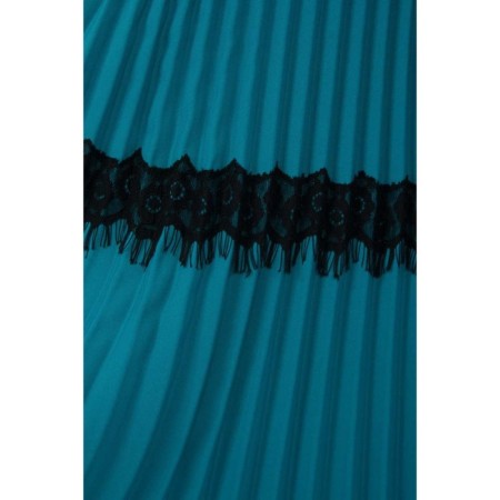 Female skirt, size 42, turquoise color-2
