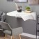 Tumb table, 800x800, white