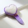 Figure massage comb “believe in miracles” 13 x 7.4 cm