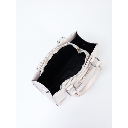 Female bag, 20*8*14, lightning departure, belt lengths, white-8