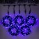 Girlyand "Clip-Light" 5 threads of 20 m, IP44, UMS, dark thread, 665 LED, purple purple, 24 V