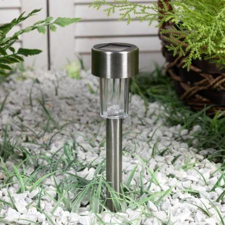 Garden lamp on the solar battery "Metal cylinder", 4.5 × 30 × 4.5 cm, 1 Led, glow white-1