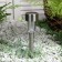 Garden lamp on the solar battery "Metal cylinder", 4.5 × 30 × 4.5 cm, 1 Led, glow white