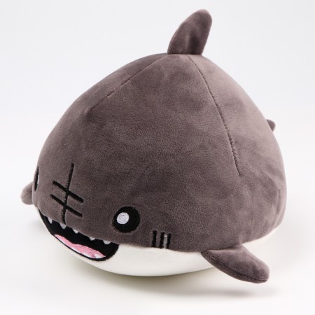 Soft toy "Shark", 19 cm, color gray color