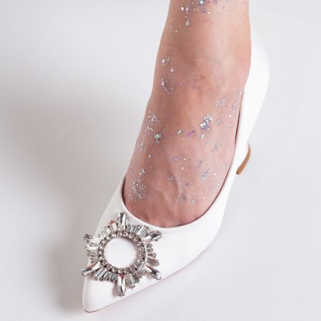 Women's shoes, white color, size 35-2