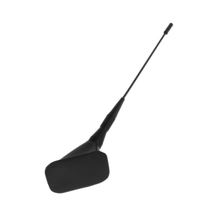 Decorative Antenna Skyway, 30 cm, rectangular base 65x50 mm, black, S00201013-1