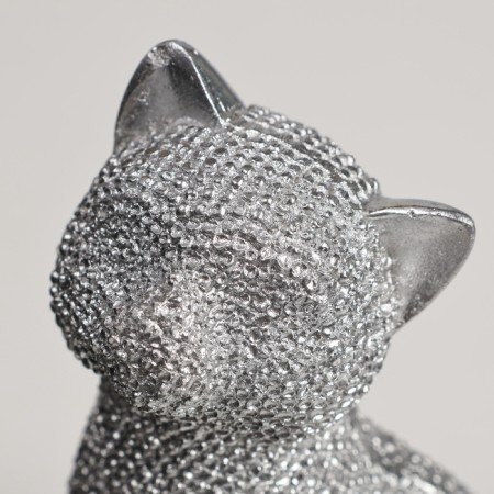 Figure "Cat in silver", 15 cm-4