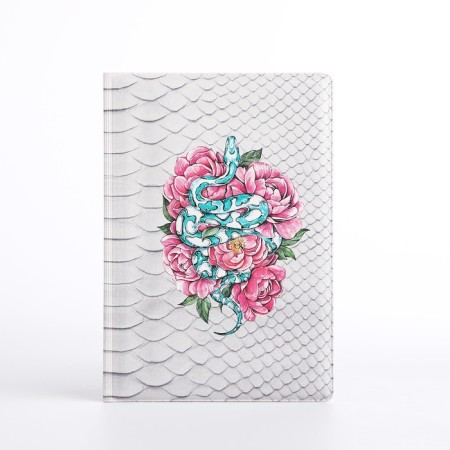 Passport cover, gray color-1