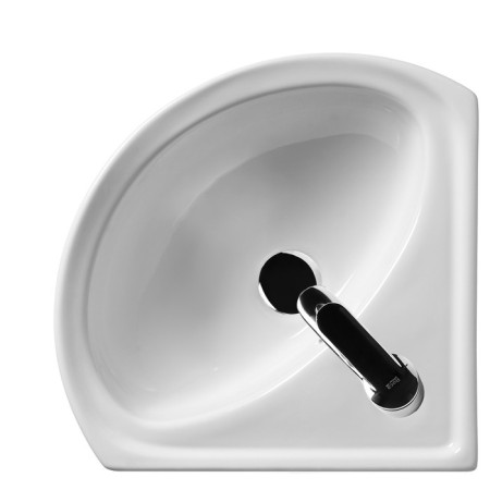 Santek Iris-36 sink with a corner, with a hole for the mixer, without a pedestal-2