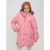 Winter park for a girl, height 104 cm, pink color