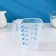 Kuvshin measuring plastic shares "Color", 500 ml, 13 × 9 × 11.5 cm, color mix
