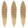 Merida Africolocons, 60 cm, 270 grams, light blond color/blond HKB15/613 (Ariel)