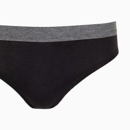 Cowards women's thongs, black color, size 50-7