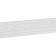Self -adhesive PVC plinth 3D white monogram, 2.3m