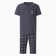 Homemade Male (T -shirt/Bridges) set, graphite color, size 52