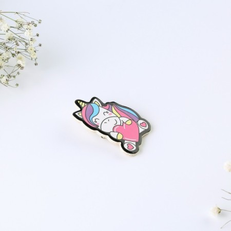 Gift set "Unicorn" icon + keychain, 6.8 x 10.5 cm.-3