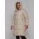Coat insulated winter female, size 50, beige color