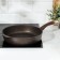 Pan, d = 28 cm, plastic handle, anti -stick coating, color coffee marble