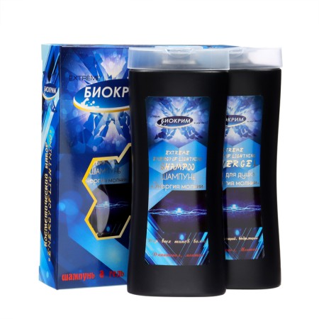 Gift set of men's Extreme: shampoo, 250 ml + shower gel, 250 ml