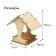 Kopmushka for birds, 17 × 10.5 × 15.5 cm, Greengo
