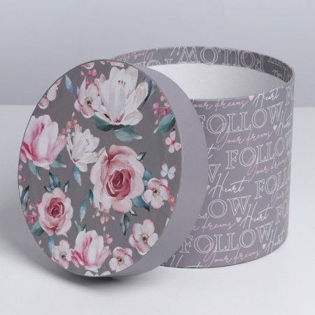 Set of boxes 5 in 1, gift packaging, “Flowers”, 13 x 13.5–19.5 x 23 cm-10