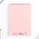Notepad A5, 40 l. Cardboard cover. "Pink"